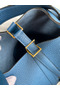 Hermes Picotin Lock 18 Handmade Bag in Deep Blue Clemence Leather Replica