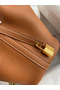 Hermes Picotin Lock 18 Handmade Bag in Gold Clemence Leather Replica