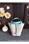 Hermes Picotin Lock 18cm Bag Canvas HPL8618T Light Blue Replica