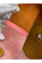 Hermes Picotin Lock 22 Bicolor Handmade Bag in Sesame and Rose Azalee Clemence Leather Replica