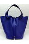 Hermes Picotin Lock 22cm Bags Litchi Leather HPL1048 Royal Replica