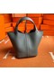 Hermes Picotin Lock Bags Original togo Leather PL3388 Almond green Replica