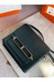 Hermes Roulis 19cm Evercolor 9D H9003 Lake water blackish green&Silver Replica