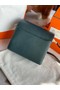 Hermes Roulis 19cm Evercolor 9D H9003 Lake water blackish green&Silver Replica