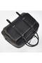 Hermes Steve 38CM Travel Bag Clemence Leather Black Replica