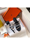 Hermes Tandem Sandals In Gold/Silver Lambskin Replica