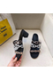Hermes Tandem Sandals In Gold/Silver Lambskin Replica