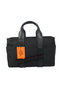 Hermes Tote Bag Canvas & Leather H858S Black Replica