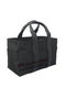 Hermes Tote Bag Canvas & Leather H858S Black Replica