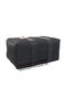 Hermes Tote Bag Canvas & Leather H858S Black Replica