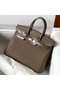 Hermes Touch Birkin 25cm Limited Edition Taupe Bag Replica