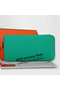 Hermes Zipper Wallet Original Leather A309 Green Replica