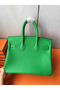 Hermes Birkin 25 Handmade Bag In Bambou Clemence Leather Replica
