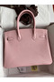 Hermes Birkin 30 Retourne Handmade Bag In Rose Sakura Epsom Calfskin Replica