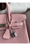 Hermes Birkin 30 Retourne Handmade Bag In Rose Sakura Epsom Calfskin Replica