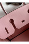 Hermes Birkin 30 Retourne Handmade Bag In Rose Sakura Epsom Calfskin Replica