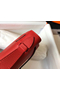 Hermes Kelly Pochette Bag In Red Epsom Leather Replica