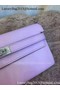 Hermes Kelly Wallet Epsom Leather H009 Lavender Replica