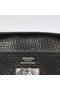 Hermes Kelly Wallet Togo Leather Bi-Fold Purse A708 Black Replica