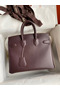 Hermes Shadow Birkin 25 Limited Edition Bag In Chocolat Swift Calfskin Replica