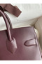 Hermes Shadow Birkin 25 Limited Edition Bag In Chocolat Swift Calfskin Replica