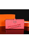 Hermes Bearn Japonaise Bi-Fold Wallet Original Leather A1018 Pink Replica