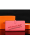 Hermes Bearn Japonaise Bi-Fold Wallet Original Leather A1018 Pink Replica