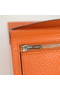 Hermes Bearn Japonaise Smooth Leather Tri-Fold Wallet H308 Orange Replica