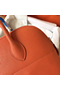 Hermes Bolide 35 Handmade Bag In Orange Clemence Leather Replica
