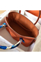Hermes Bolide 35 Handmade Bag In Orange Clemence Leather Replica