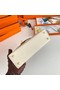 Hermes Kelly 19cm Shoulder Bags Epsom Leather KL19 Gold hardware Cream&gray Replica