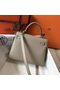 Hermes Kelly 25cm Sellier Bag In Tourterelle Epsom Leather Replica