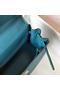 Hermes Kelly 32cm Bag In Blue Jean Clemence Leather GHW Replica