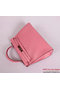 Hermes Kelly 32cm Handle Bag Pink Togo Leather Silver Replica