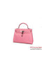 Hermes Kelly 32cm Handle Bag Pink Togo Leather Silver Replica