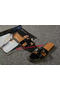 Hermes Slipper Croco Leather HO0451 Black Replica