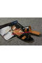 Hermes Slipper Croco Leather HO0451 Black Replica