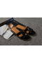 Hermes Slipper Croco Leather HO0451 Black Replica