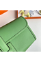 Hermes Jige Elan 29 Clutch Bag In Vert Criquet Swift Calfskin Replica