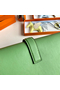 Hermes Jige Elan 29 Clutch Bag In Vert Criquet Swift Calfskin Replica