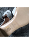 Hermes Oasis Sandals In White Epsom Leather Replica