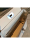 Hermes 24/24 29 Bag In White Clemence Calfskin Replica