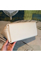 Hermes 24/24 29 Bag In White Clemence Calfskin Replica