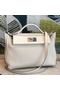 Hermes 24/24 29 Bag In White Clemence Calfskin Replica