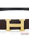 Hermes 43mm Original Calf Leather Belt HB109-4 Replica