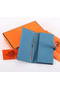 Hermes Bearn Japonaise Tri-Fold Wallet A308 Blue Replica