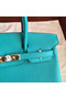 Hermes Birkin 25 Handmade Bag In Malachite Epsom Calfskin Replica