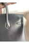 Hermes Birkin 25 Retourne Handmade Bag In Black Box Calfskin Replica