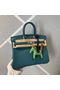Hermes Birkin 25CM Epsom Bag Original Leather H25E Dark Green Replica