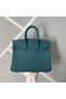 Hermes Birkin 25CM Epsom Bag Original Leather H25E Dark Green Replica